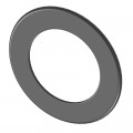 Rosace de finition en acier de 0,6mm d'épaisseur (diamètre : 120, 130, 150, 160 et 200mm)